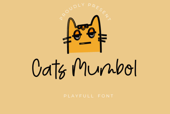 Cats Mumbol: A Stylish Display Font for Modern Web Design