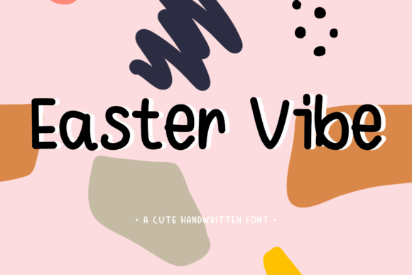 Easter Vibe: A Joyful Display Font for Lively Brand Designs