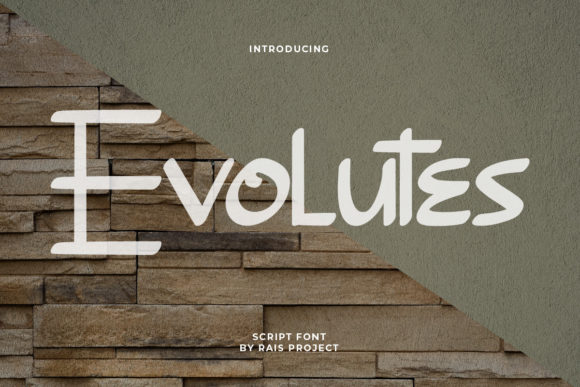 Evolutes: A Fresh Display Font for Modern Editorial Design