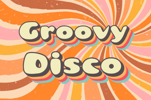 Groovy Disco: A Playful Display Font for Editorial Design and Digital Publishing