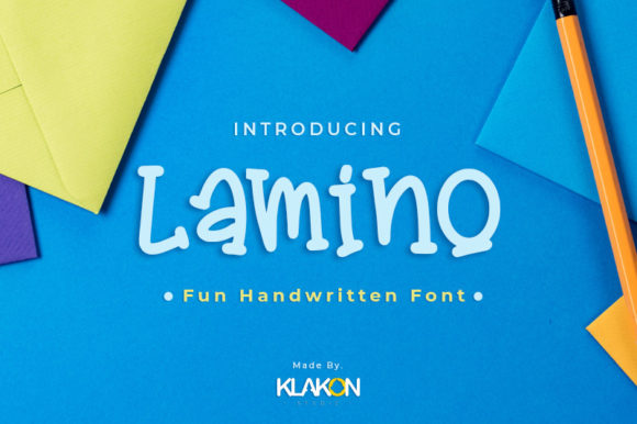 Lamino: A Playful Display Font for Modern Web Design