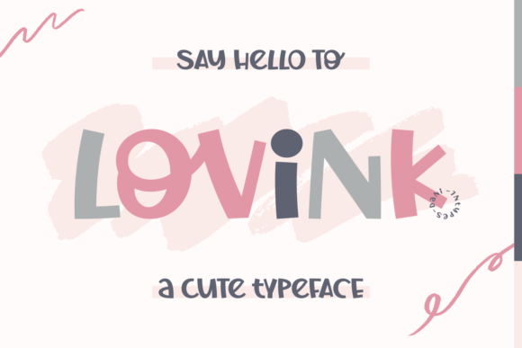Lovink: A Display Font That Adds Personality to Campaign Visuals