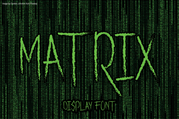 Matrix: A Bold Display Font for Modern Branding