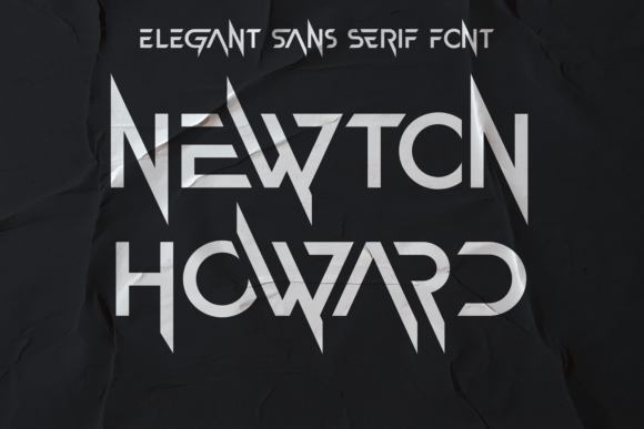 Newton Howard: A Bold Display Font for Modern Web Design Projects