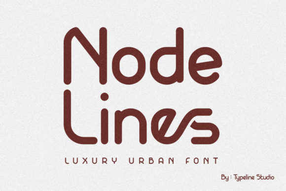 Nodelines: A Refined Display Font for Modern Editorial Design