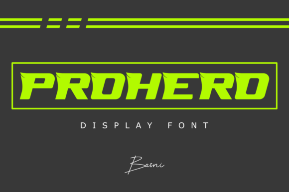 Prohero: A Display Font That Elevates Every Maker’s Creative Vision