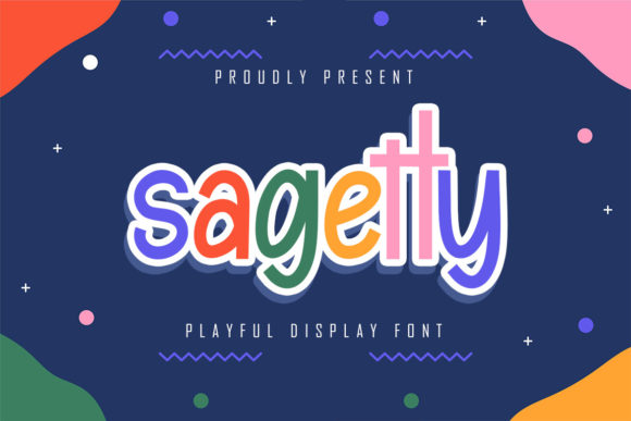 Sagetty: A Playful Display Font for Editorial Design