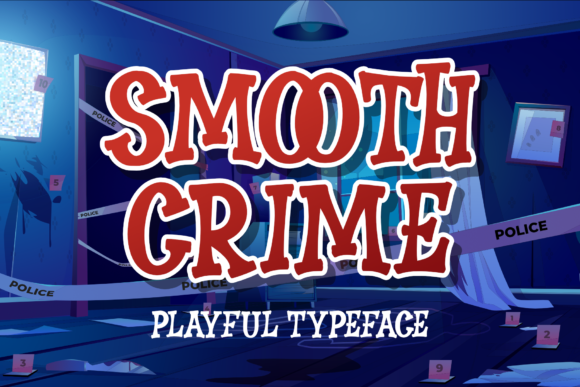Smooth Crime: The Bold Display Font for Marketers