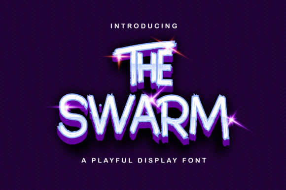The Swarm: A Playful Display Font for Makers