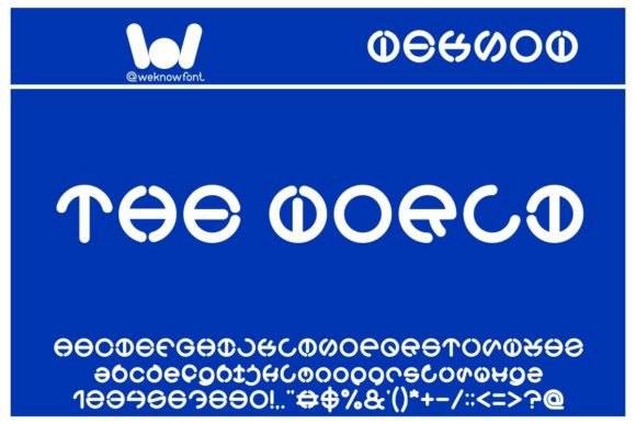 The World: A Bold Display Font for Modern Editorial Design