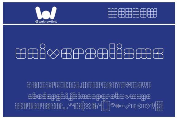 Universalisme: A Bold Display Font for Modern Business Branding