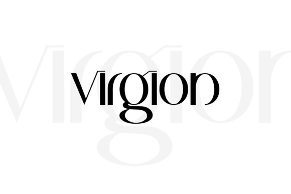 Virgion: A Minimalist Display Font That Elevates Small Business Branding